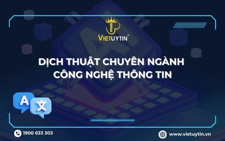 dịch thuật chuyên ngành công nghệ thông tin