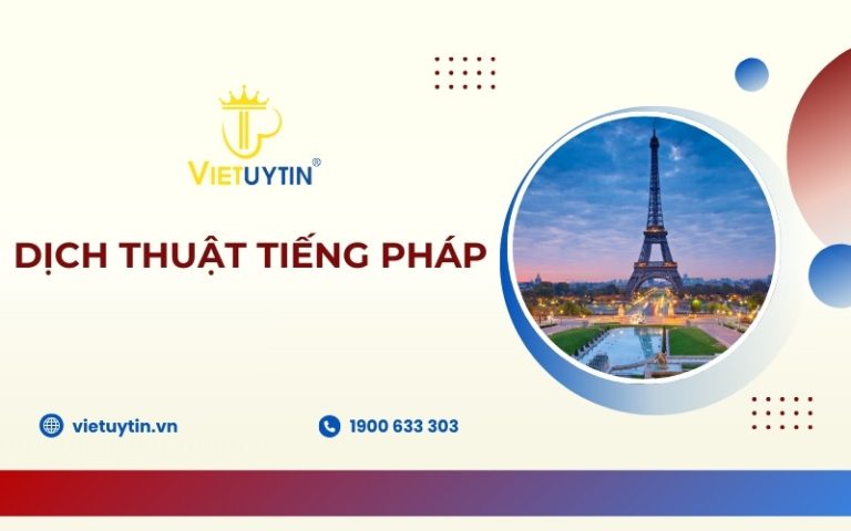 dịch thuật tiếng pháp