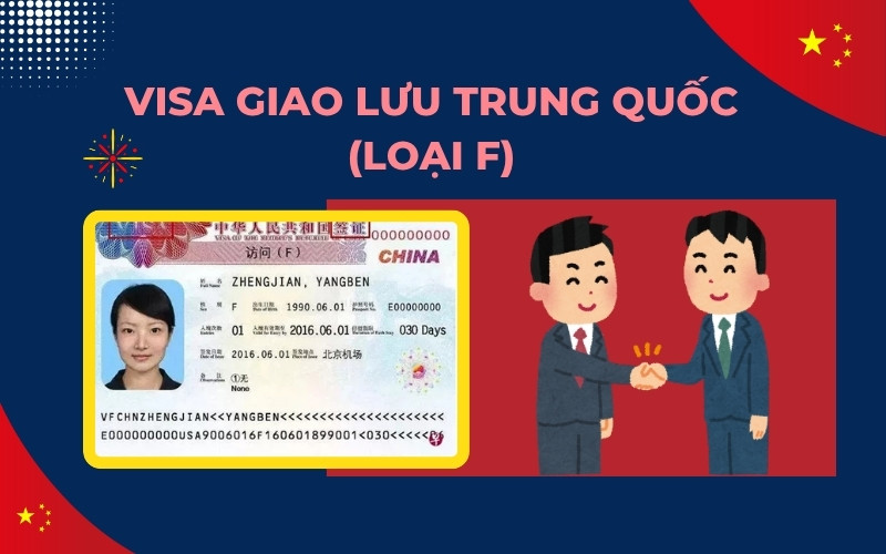 Các loại visa Trung Quốc giao lưu