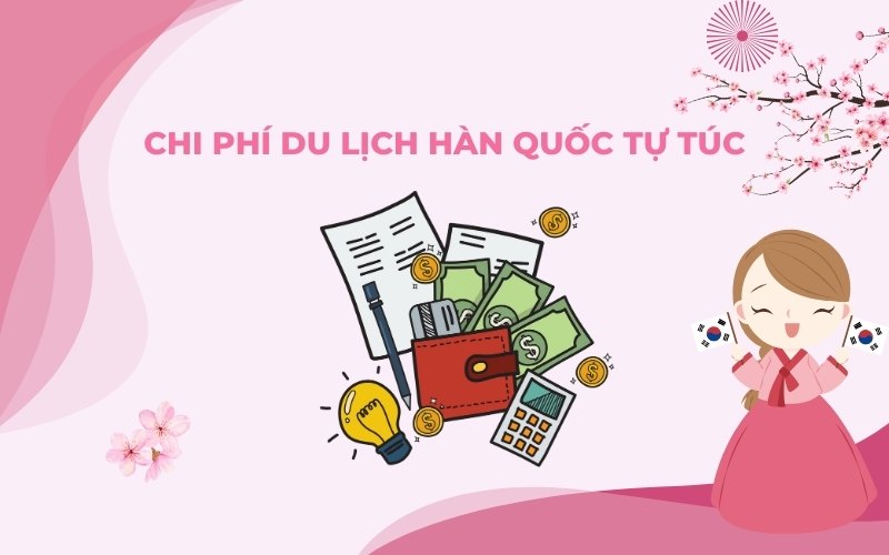 Chi phí du lịch Hàn Quốc tự túc
