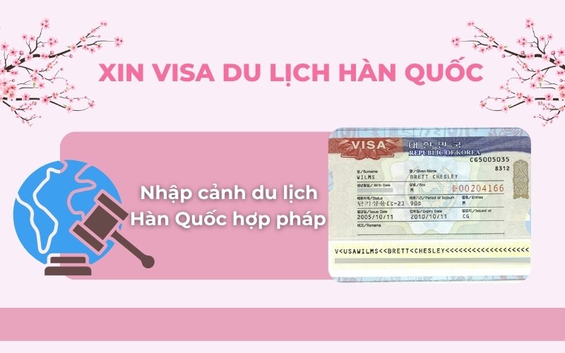 Xin visa du lịch Hàn Quốc