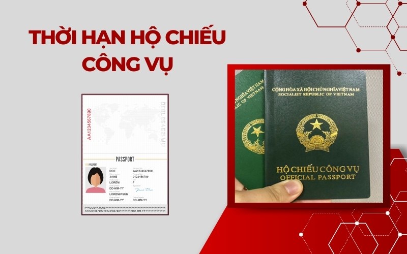 Thời hạn hộ chiếu công vụ