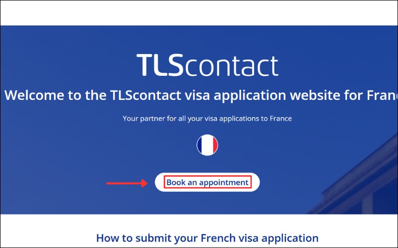 Thực hiện đặt hẹn visa du lịch Pháp