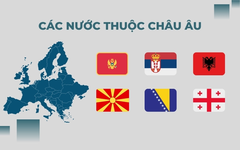 Visa Mỹ đi được những nước nào Châu Âu