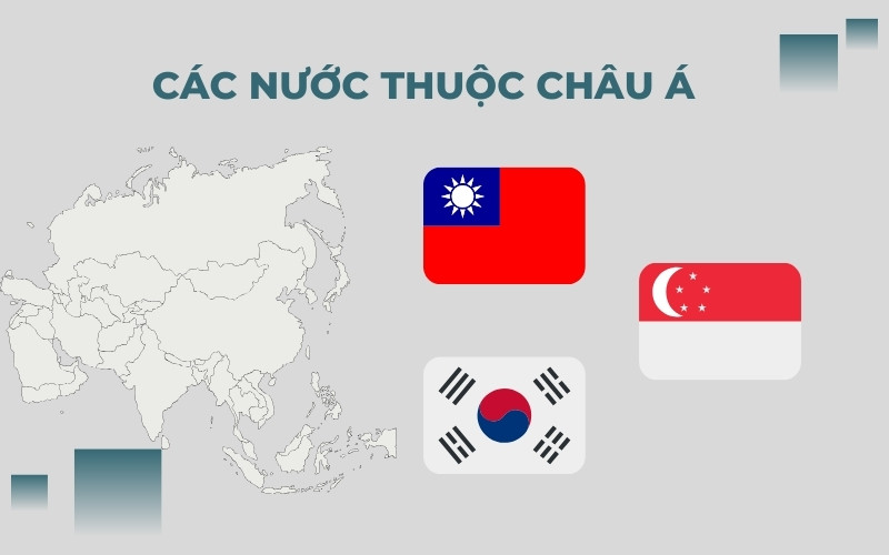 Có visa Mỹ đi được nước nào thuộc Châu Á