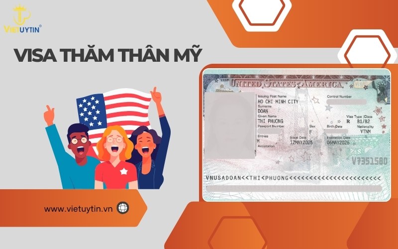visa thăm thân Mỹ