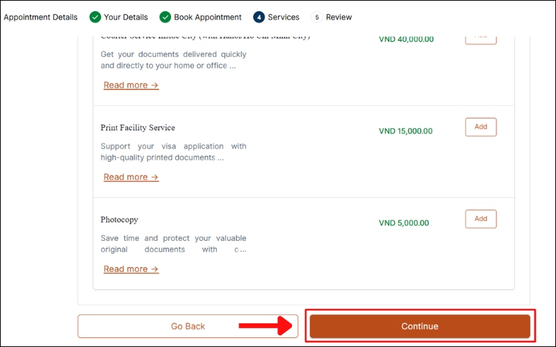 Tiếp tục chuyển bước