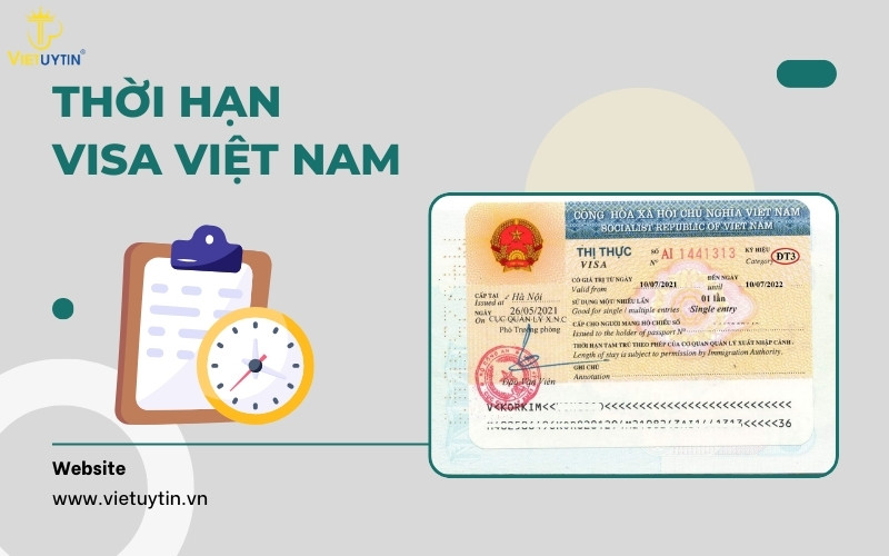 Thời hạn visa Việt Nam