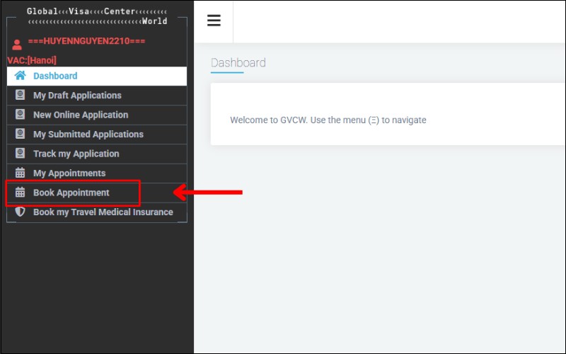 Lên lịch hẹn xin visa Hy Lạp