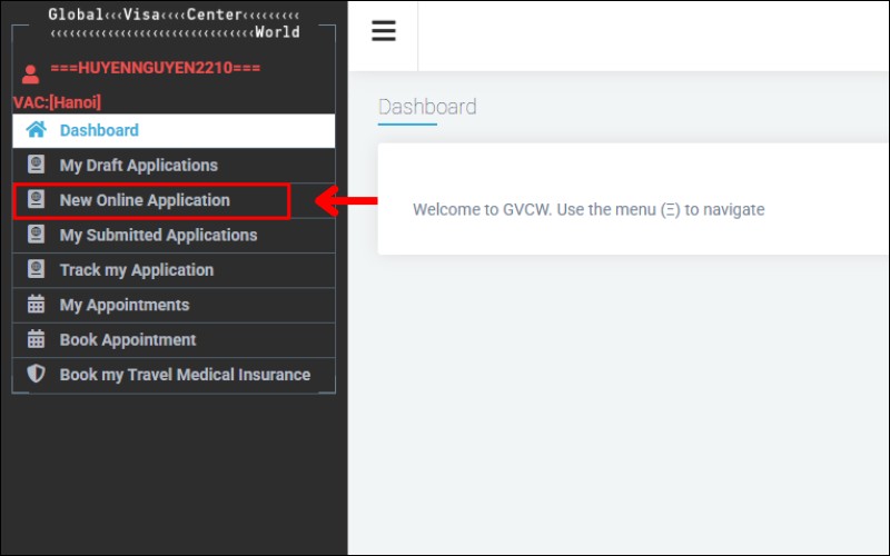 Tạo đơn xin visa Hy Lạp