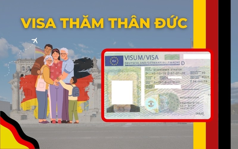 Các loại visa Đức thăm thân