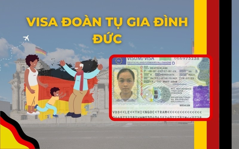 Các loại visa Đức đoàn tụ gia đình