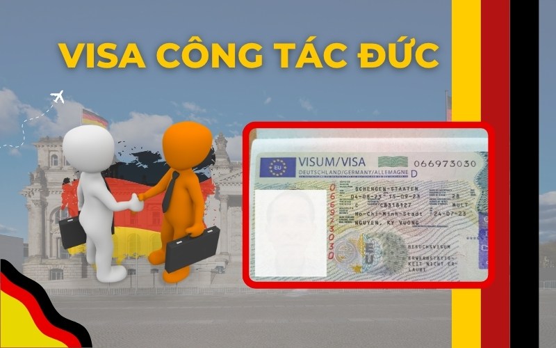 Các loại visa Đức công tác