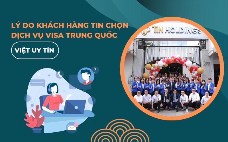 Lý do khách hàng tin chọn dịch vụ làm visa Trung Quốc