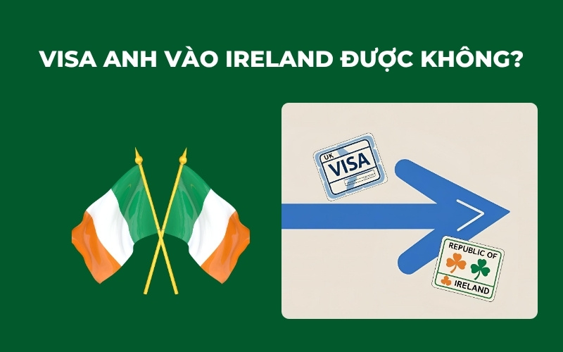 Có visa Anh vào Ireland được không