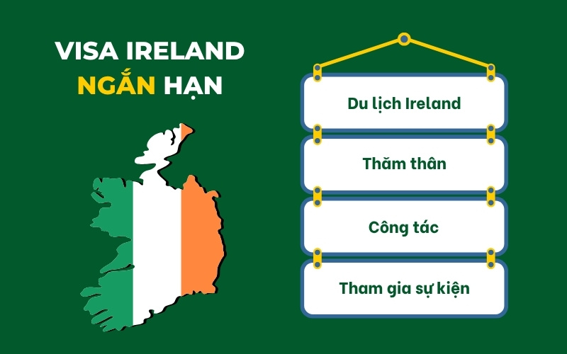 Visa ngắn hạn Ireland