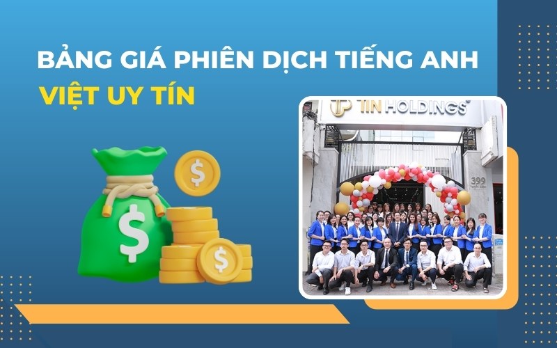 Bảng giá phiên dịch tiếng Anh