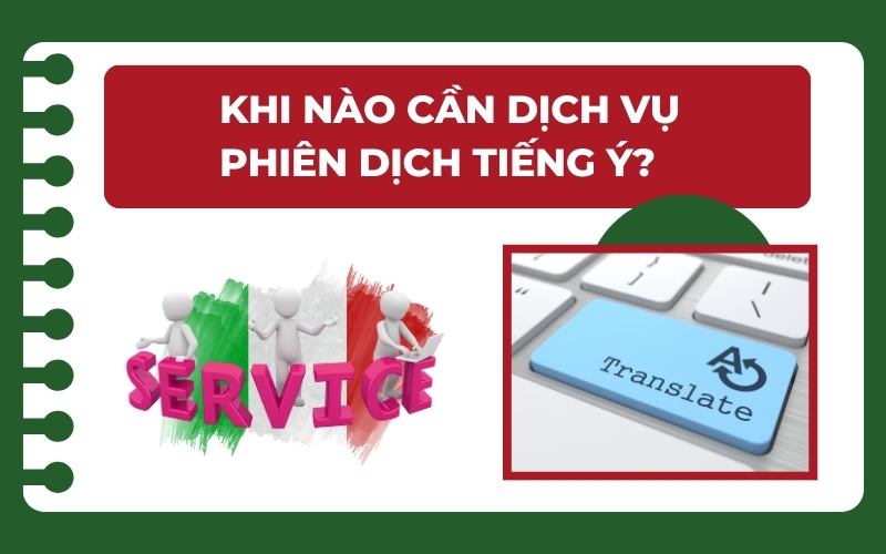 Khi nào cần phiên dịch tiếng Ý