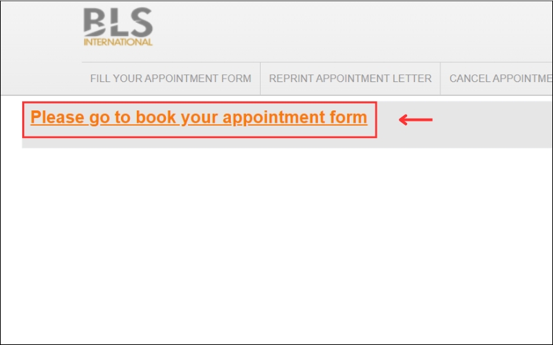 Nhấp link điền thông tin visa Slovakia