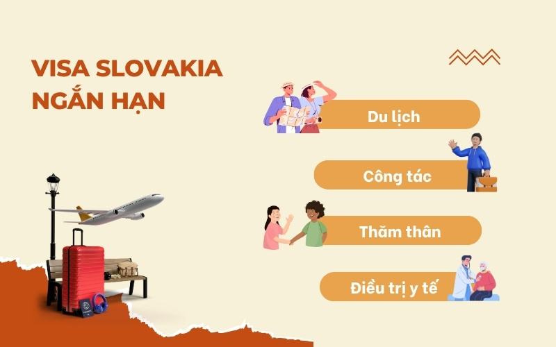 Visa Slovakia ngắn hạn