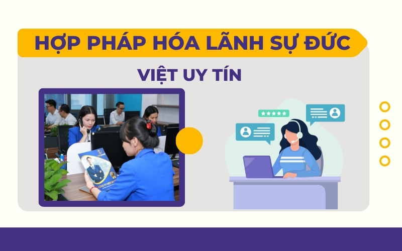 dịch vụ hợp pháp hóa lãnh sự Đức
