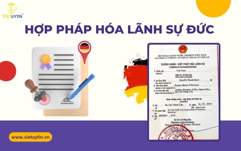 Hợp pháp hóa lãnh sự Đức