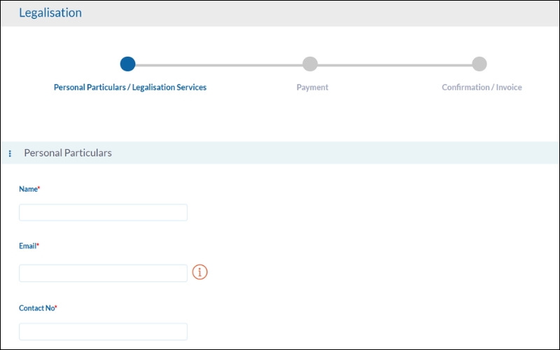 Nhập thông tin liên hệ
