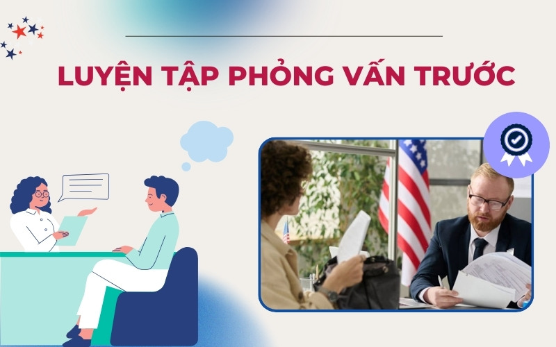 Luyện tập phỏng vấn trước