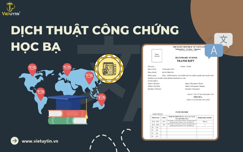 Dịch thuật công chứng học bạ