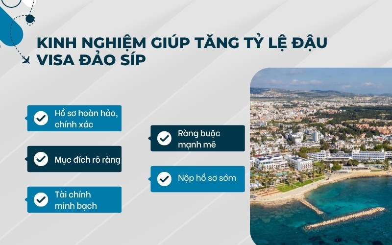 Kinh nghiệm xin visa Đảo Síp