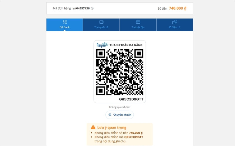 Lựa chọn hình thức thanh toán phù hợp