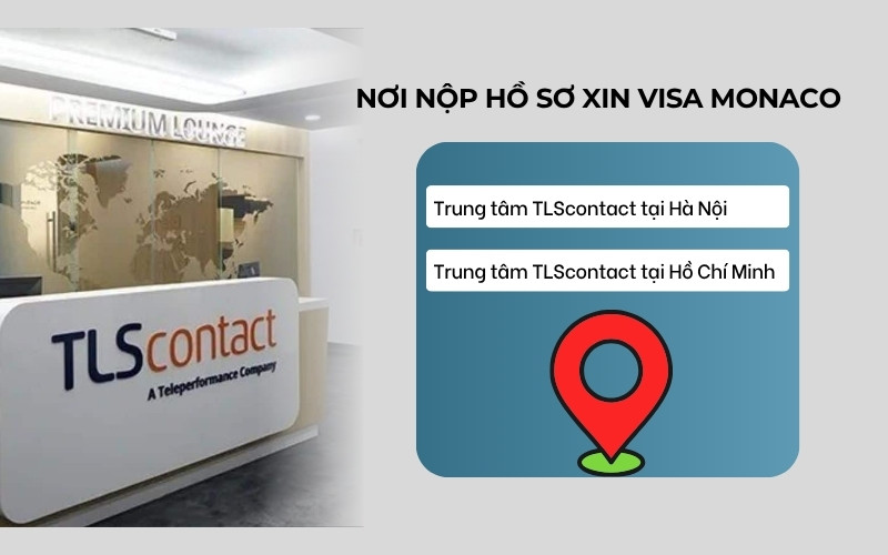 Nơi nộp hồ sơ xin visa Monaco