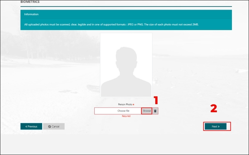 Tải ảnh xin visa Mozambique