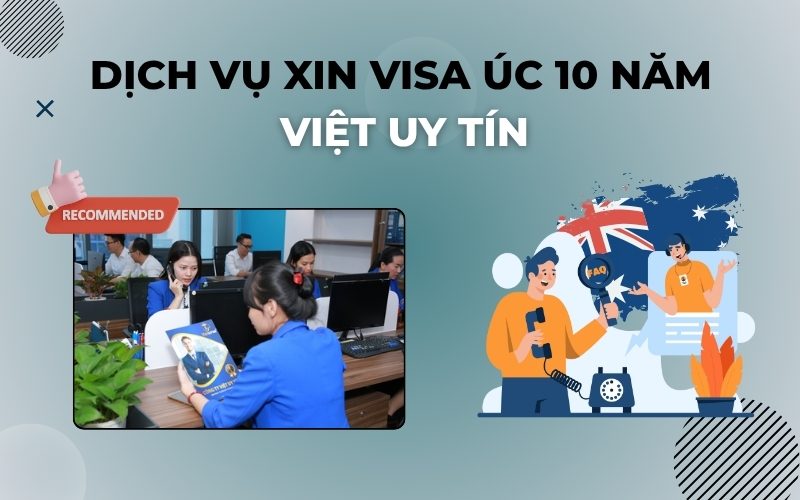 Dịch vụ xin visa Úc 10 năm