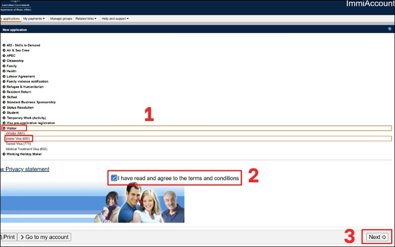 Chọn loại visa phù hợp