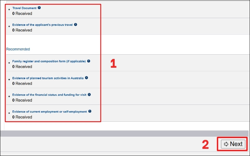 Tải hồ sơ xin visa Úc 10 năm