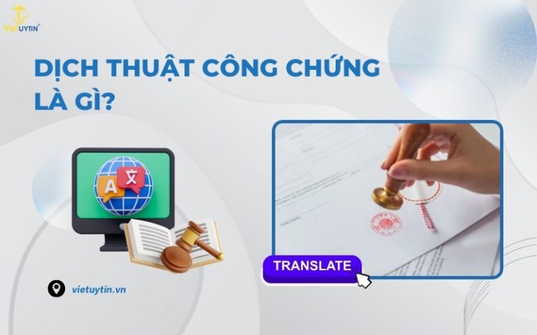 Dịch thuật công chứng là gì