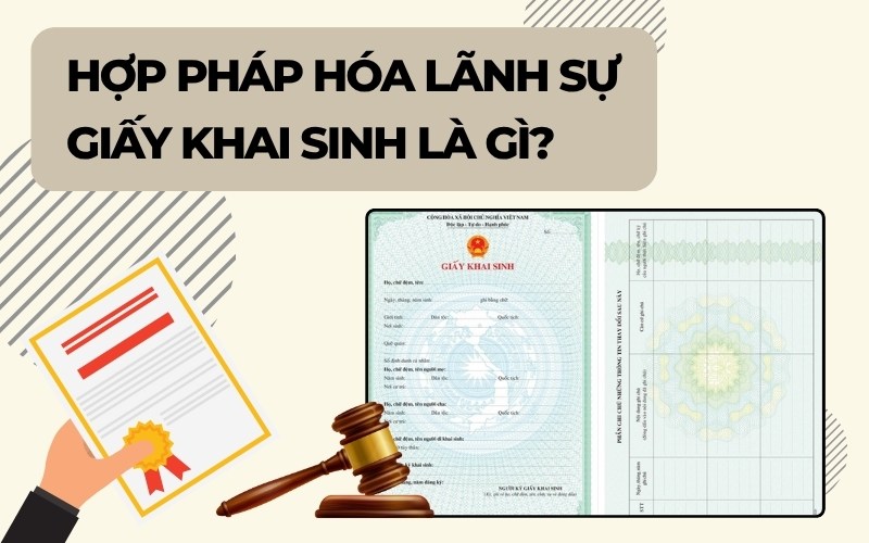Hợp pháp hóa lãnh sự giấy khai sinh là gì