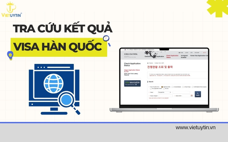 Tra cứu kết quả visa Hàn Quốc