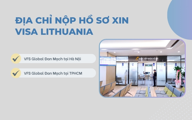 Nộp visa Lithuania